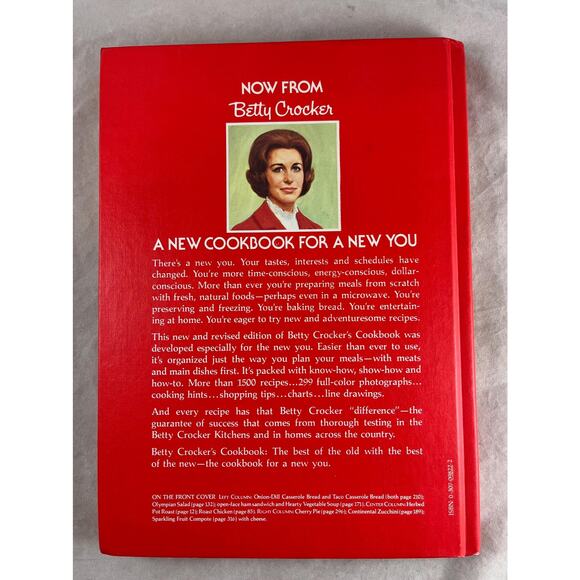 Betty Crocker Cookbook New Revised Edition 1978 Complete Recipes Hard Cover EUC - Picture 3 of 10